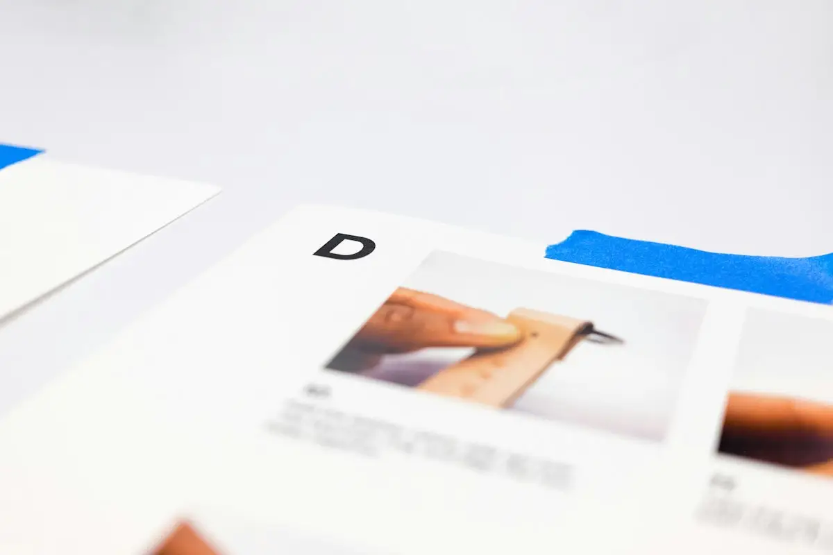 Scissors cutting through paper